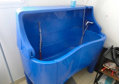 Salon de toilettage Saint Marcel et Vernon , baignoire pour le bain libre service
